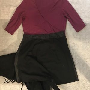 Black Xhileration Mini Skirt Size S